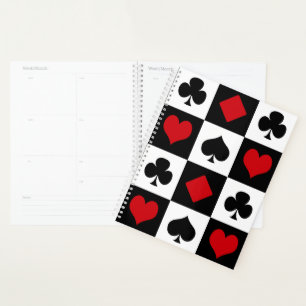 Agenda Cuatro trajes de cartas