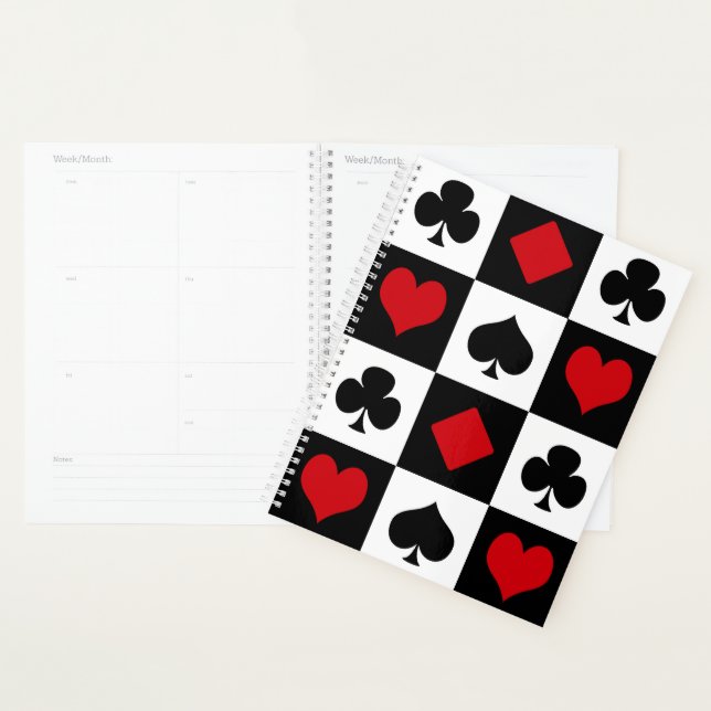 Agenda Cuatro trajes de cartas (Demostración)