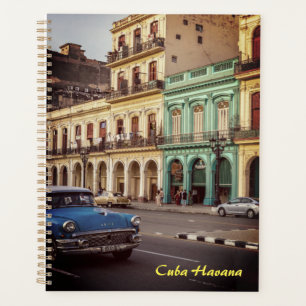 Agenda Cuba La Habana Vintage Classic Car Cityscape