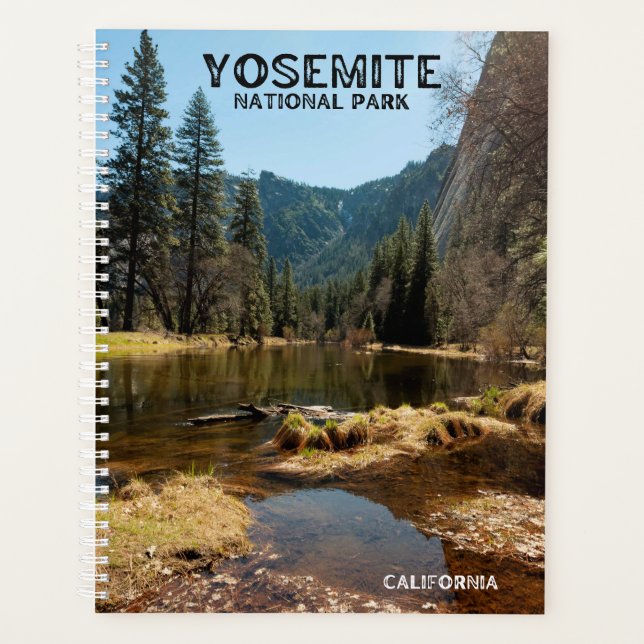 Agenda Cubierta del Parque Nacional Yosemite (Anverso)