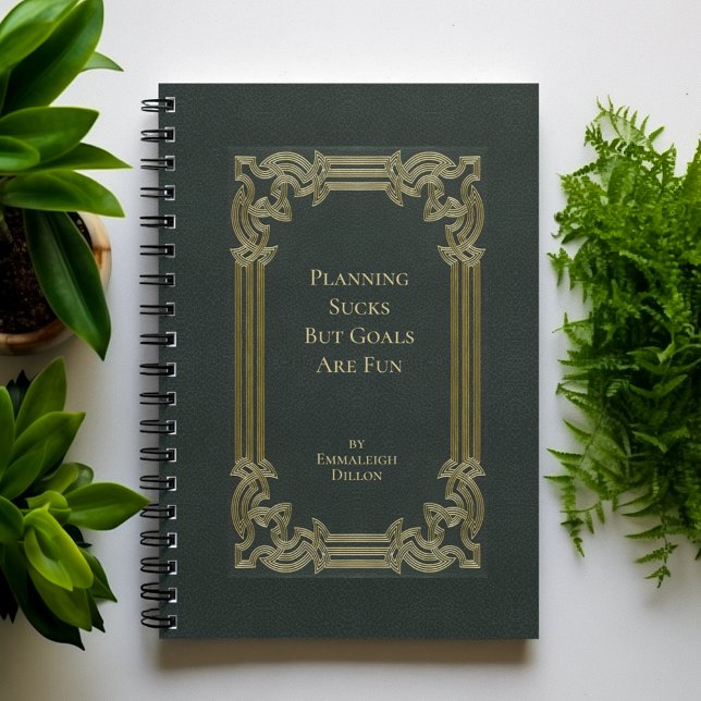 Agenda Cubierta elegante del libro verde de oliva caprich (Subido por el creador)