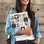 Agenda Cubo personalizado Collage de fotos personalizado<br><div class="desc">Su planificador personalizado cuenta con un diseño inolvidable que se adapta a sus necesidades, con bloques que se pueden cambiar a cualquier color. Agregue hasta 15 fotos y una plantilla de texto simple de su elección, y la creación de su personalizado está lista. Usted puede dar el regalo perfecto para...</div>