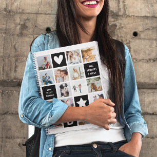 Agenda Cubo personalizado Collage de fotos personalizado