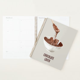 Agenda Cuchara Tazón Amante del Chocolate