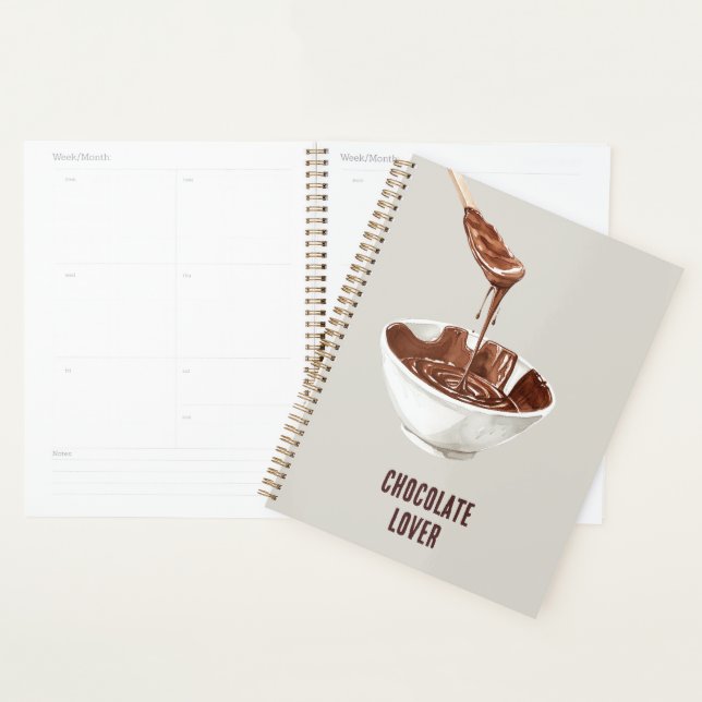 Agenda Cuchara Tazón Amante del Chocolate (Demostración)