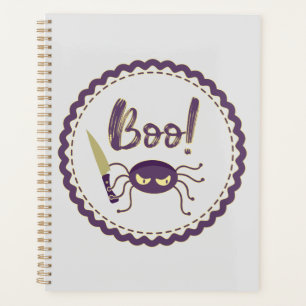 Agenda Cuchillo de mano de personaje de araña divertido d