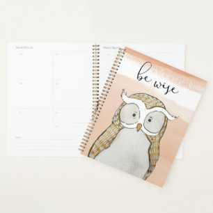 Agenda Cuddlies Owl   Ser sabio