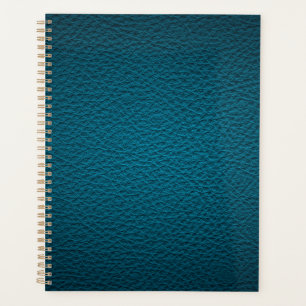 Agenda Cuero azul