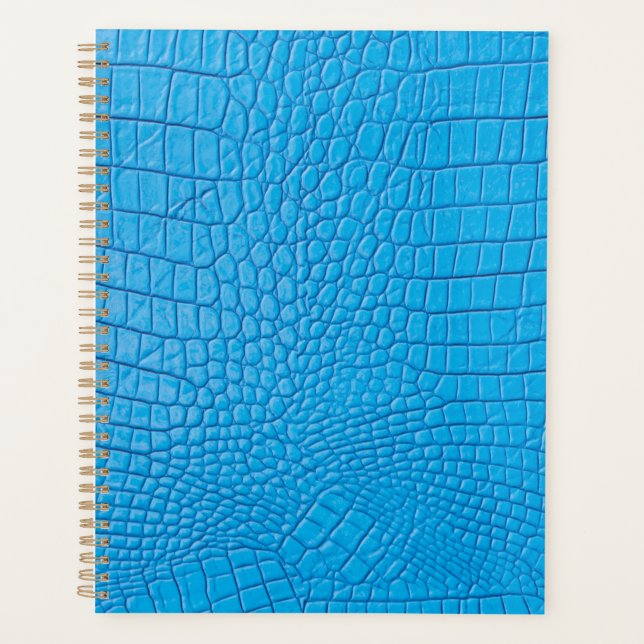 Agenda Cuero azul cielo (Anverso)