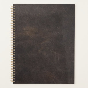 Agenda Cuero gris