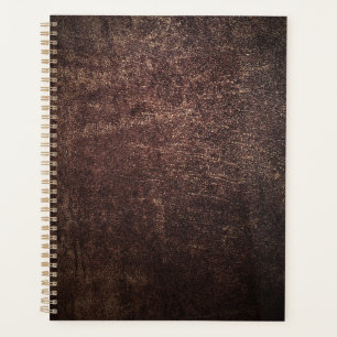 Agenda Cuero marrón vintage