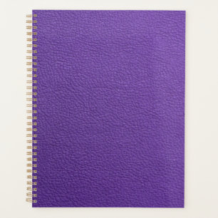 Agenda Cuero púrpura