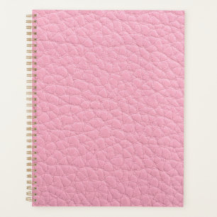 Agenda Cuero rosa