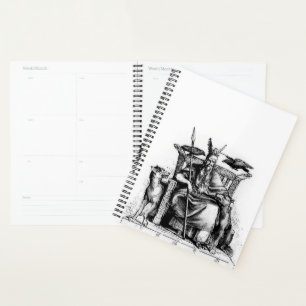 Agenda Cuervos de Odín en Trono de Piedra Mitología Vikin