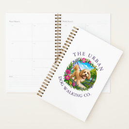 Agenda Cuidado Diario de Paseos para Perros Cockapoo