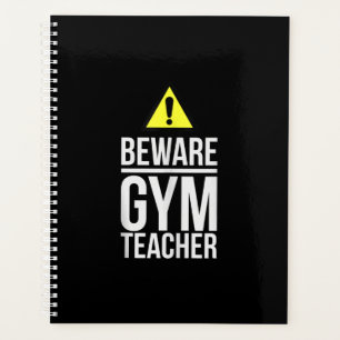 Agenda Cuidado profesor de gimnasia regalo de educación f