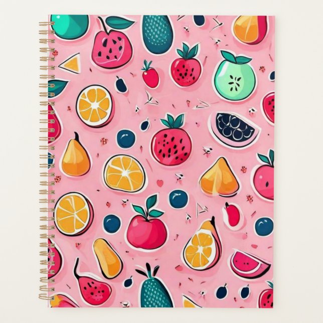 Agenda Cuidados y coloridos helados (Anverso)