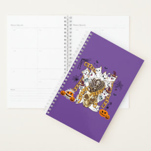 Agenda Cuidados y graciosos gatos malvados