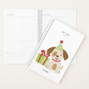 Agenda Cumpleaños de Cute Puppy