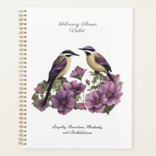 Agenda Cumpleaños Personalizado en Febrero Mes de Nacimie