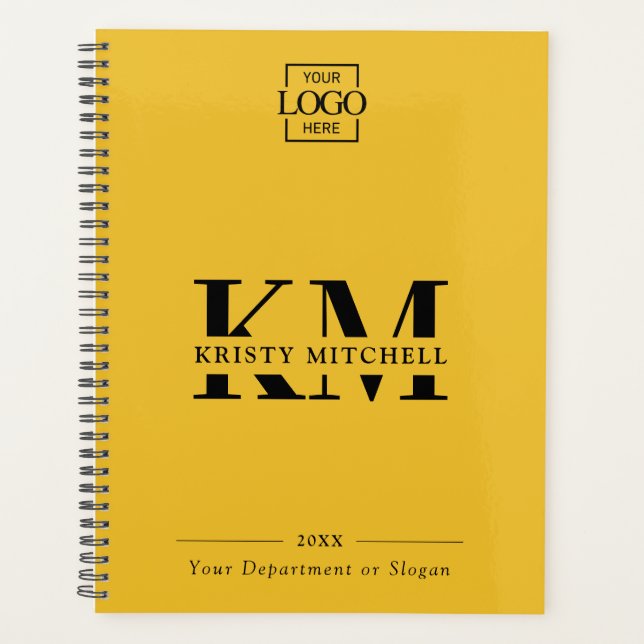 Agenda Custom Business Logo & Branding Monogram Initials (Anverso)