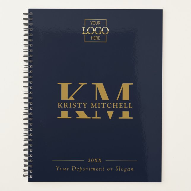 Agenda Custom Business Logo & Branding Monogram Initials (Anverso)