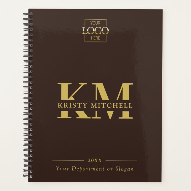 Agenda Custom Business Logo & Branding Monogram Initials (Anverso)