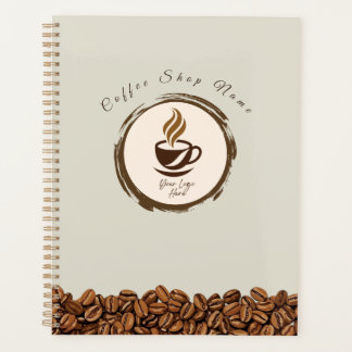 Agenda Custom Coffee Shop Planner – Personalized Business