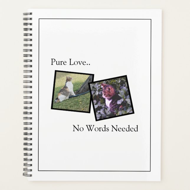 Agenda Custom Pet Planner Notebook (Anverso)