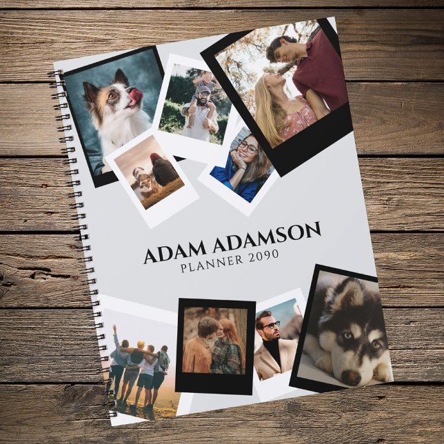 Agenda Custom Photo Collage Modern Family Friends  (Subido por el creador)
