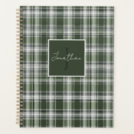 Agenda Custom Planner Gingham Pattern Style