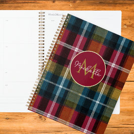 Agenda Custom Planner Gingham Pattern Style