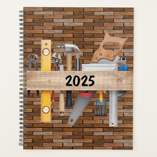 Agenda Custom Yearly Date Contractor  (Anverso)