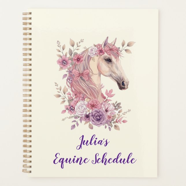 Agenda Customizable Pretty Ponies and Petals (Anverso)