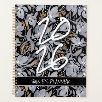 Agenda Customize Yearly 2026 Stand Out Silver & Gold Pla