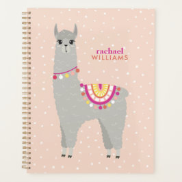 Agenda Cute Alpaca Personalizada