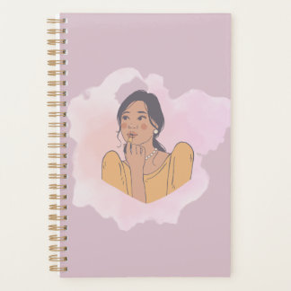 Agenda Cute Anime Chica portátil Kawaii Estética