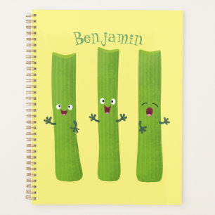 Agenda Cute apio palitos trio verduras personalizados