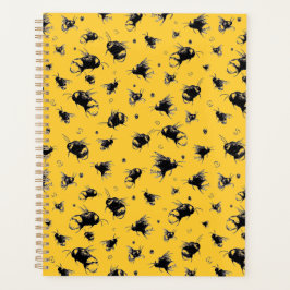 Agenda Cute Bee Doodle | Un regalo perfecto para los aman