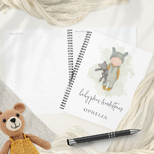 Agenda Cute Boho Plan Milestones Sage