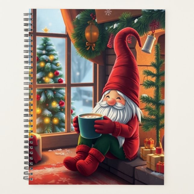 Agenda Cute Christmas gnome (Anverso)