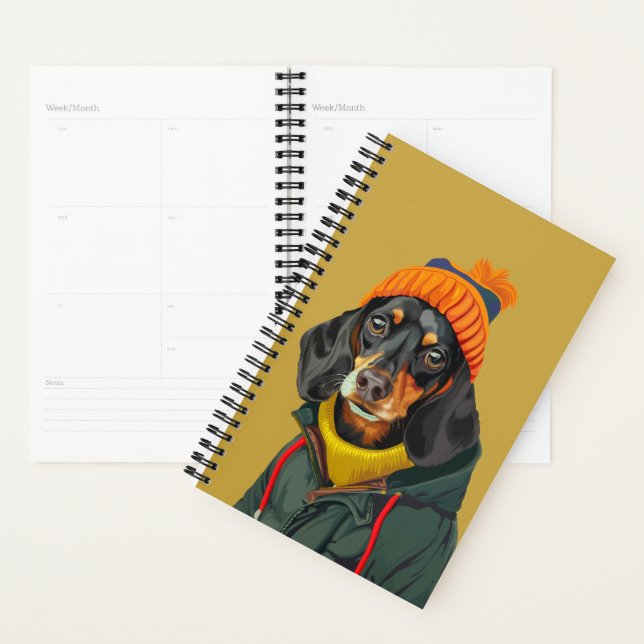 Agenda Cute Dachshund (Demostración)
