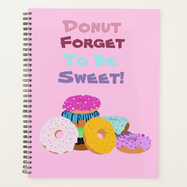Agenda Cute Donut Planner (Anverso)