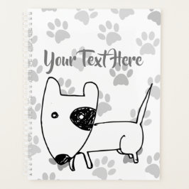 Agenda Cute English Bull Terrier