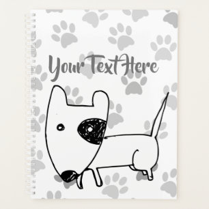Agenda Cute English Bull Terrier