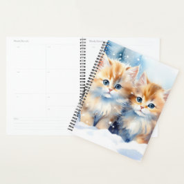 Agenda Cute Fluffy Kittens