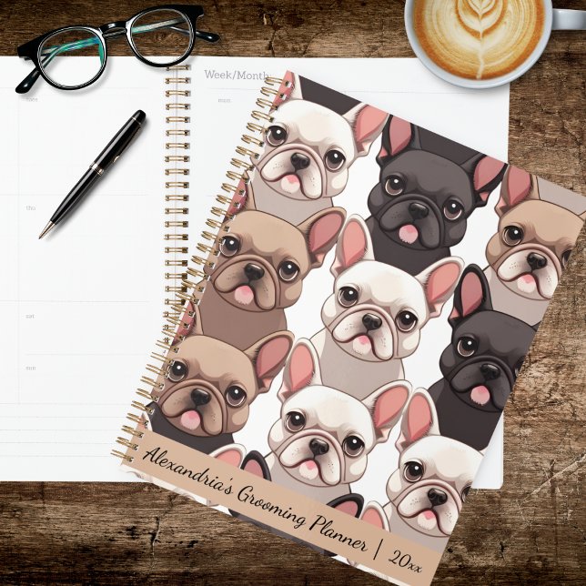 Agenda Cute French Bulldog Planner (Subido por el creador)