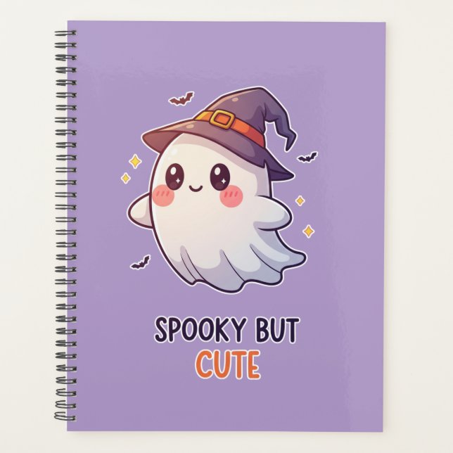 Agenda Cute Ghost Witch Halloween Spooky Cute (Anverso)