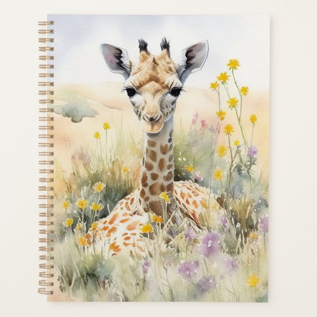Agenda Cute Giraffe (Anverso)