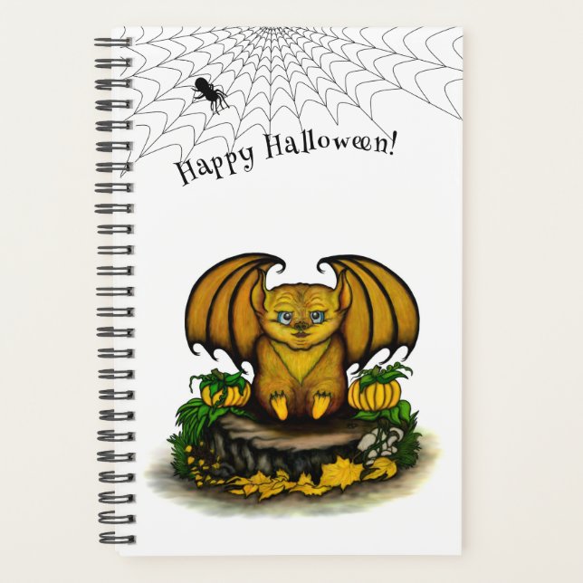 Agenda Cute Halloween Bat (Anverso)